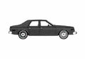Blueprint amc concord 4 door sedan 1978 01 A4 Photo Print