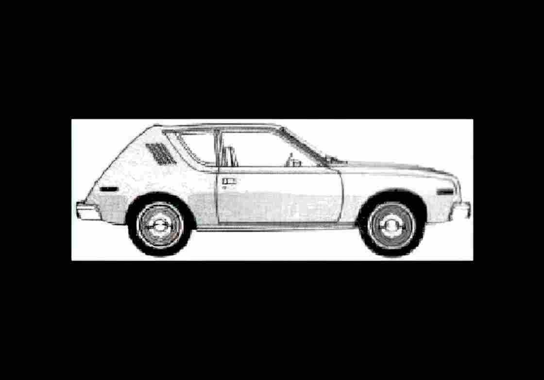 Blueprint amc gremlin 1978 01 1) A4 Photo Print