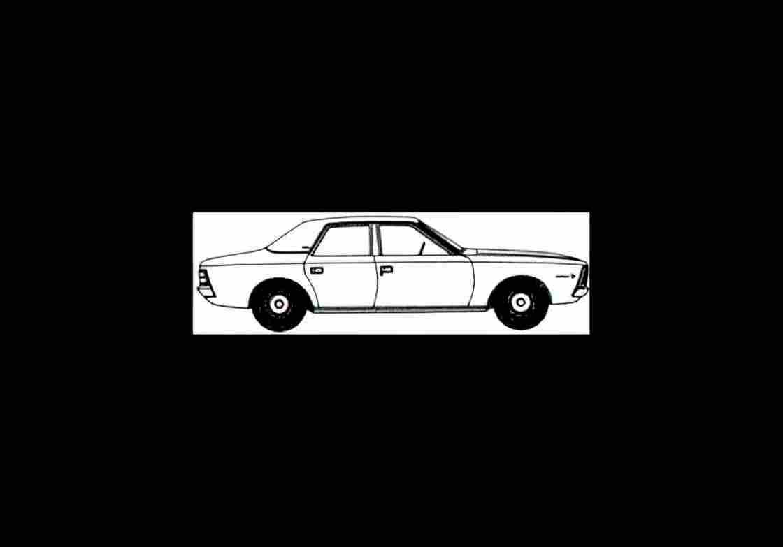 Blueprint amc hornet 4 door sedan 1971 01 A4 Photo Print