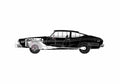 Blueprint amc matador x 1974 01 A4 Photo Print