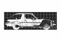 Blueprint amc pacer x 1976 01 A4 Photo Print