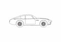 Blueprint aston martin db4 gt zagato 1960 01 A4 Photo Print