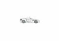 Blueprint aston martin v8 roadster 2007 01 A4 Photo Print