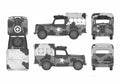 Blueprint austin 10hp yg light utility tilly 2 01 A4 Photo Print