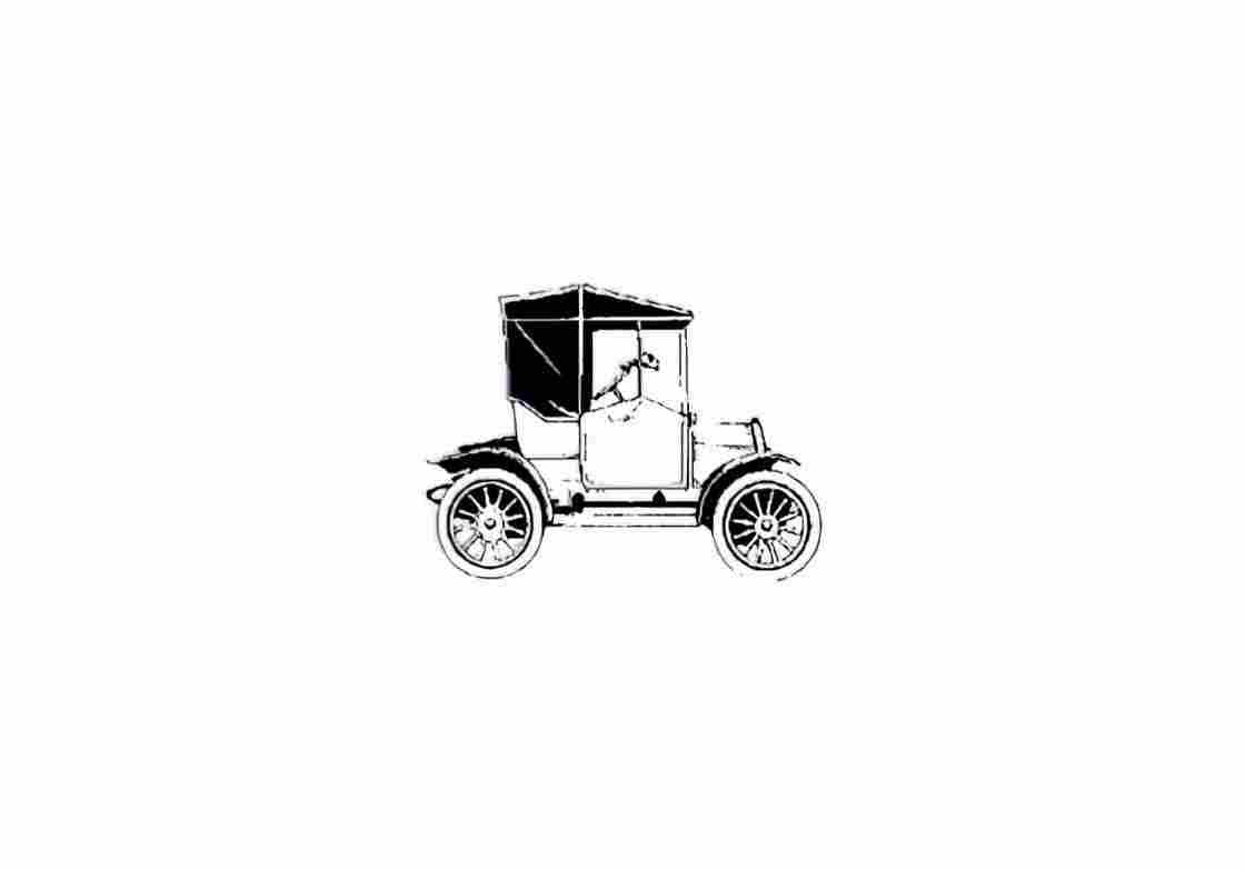 Blueprint austin 7hp 1909 01 A4 Photo Print