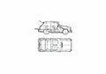 Blueprint austin a40 farina 01 A4 Photo Print