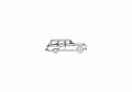 Blueprint austin a95 countryman 1957 01 A4 Photo Print