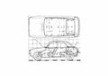 Blueprint austin allegro 1100 1976 01 A4 Photo Print