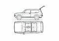Blueprint austin allegro 2 estate 01 A4 Photo Print