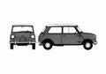Blueprint austin mini cooper 1968 01 A4 Photo Print