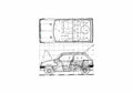Blueprint austin mini metro 13 hls 1980 01 A4 Photo Print