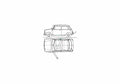 Blueprint austin mini mki 01 A4 Photo Print