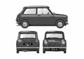 Blueprint austin seven mini 1959 2 01 A4 Photo Print