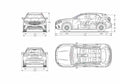 Blueprint gla 2017 A4 Photo Print