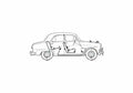 Blueprint justin a105 westminster saloon 1956 01 A4 Photo Print