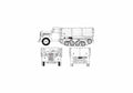 Blueprint opel maultier 01 A4 Photo Print