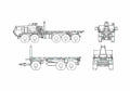 Blueprint oshkosh pls 10890 A4 Photo Print