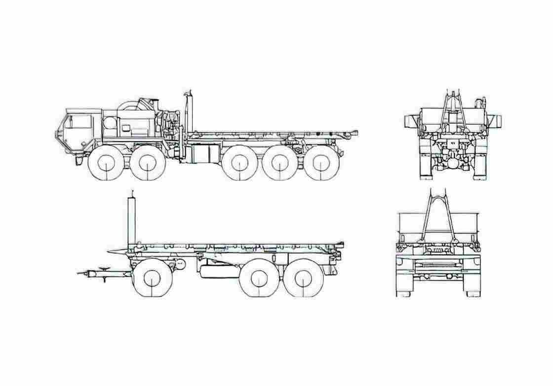 Blueprint oshkosh pls 10890 A4 Photo Print