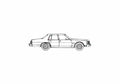 Blueprint pontiac catalina sedan 1978 01 A4 Photo Print