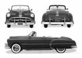 Blueprint pontiac chieftain convertible 1949 01 A4 Photo Print