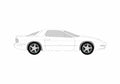 Blueprint pontiac firebird 1998 01 A4 Photo Print