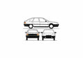 Blueprint renault 21 gts 5 door 1986 42066 01 A4 Photo Print