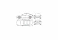 Blueprint tesla model 3 2018 01 A4 Photo Print