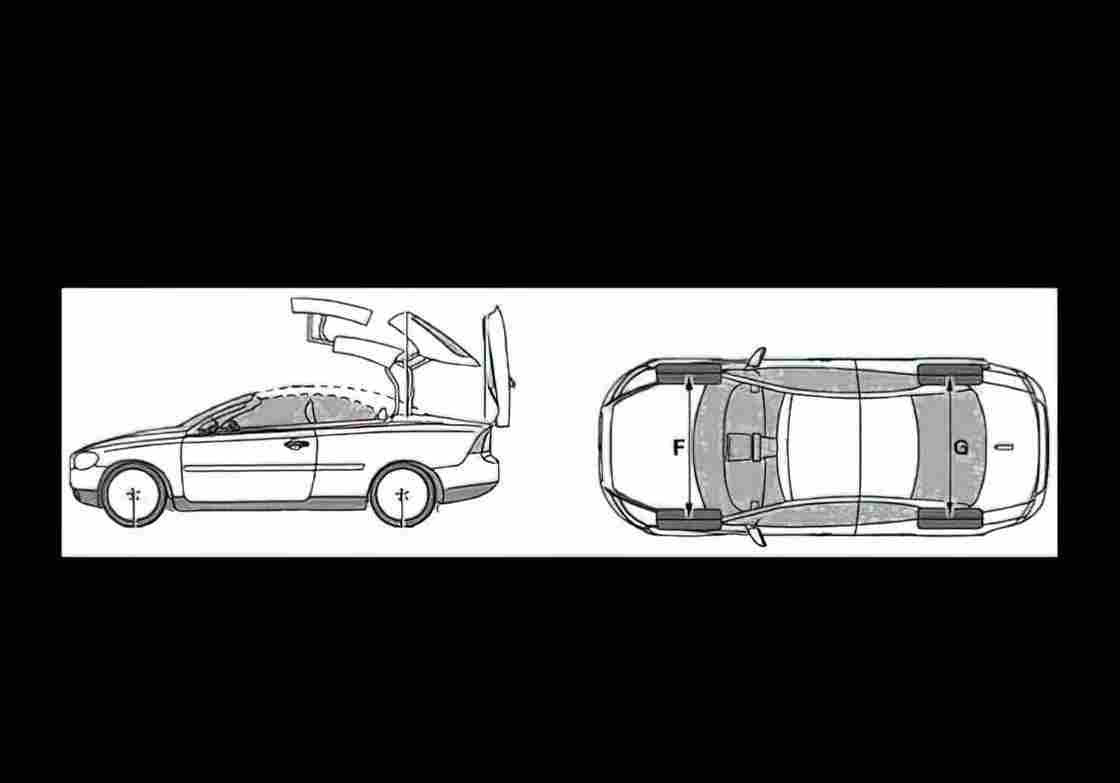 Blueprint volvo c70 2008 01 01 A4 Photo Print