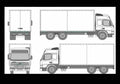 Blueprint volvo fm 7 2 01 01 A4 Photo Print