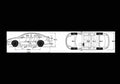 Blueprint volvo s40 2007 01 01 A4 Photo Print