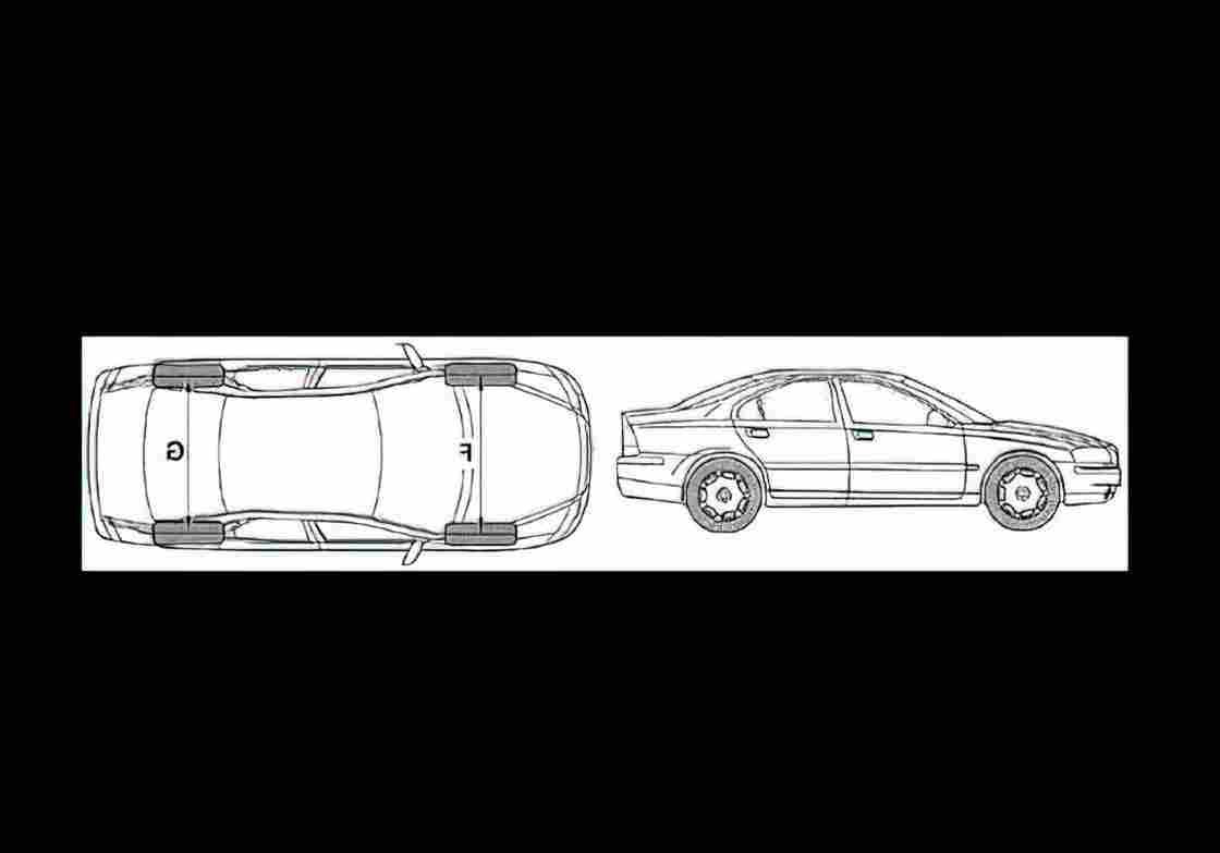Blueprint volvo s60 2008 2 01 01 A4 Photo Print