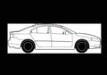 Blueprint volvo s80 2007 01 01 A4 Photo Print