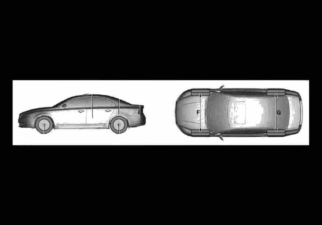 Blueprint volvo s80 2008 01 01 A4 Photo Print
