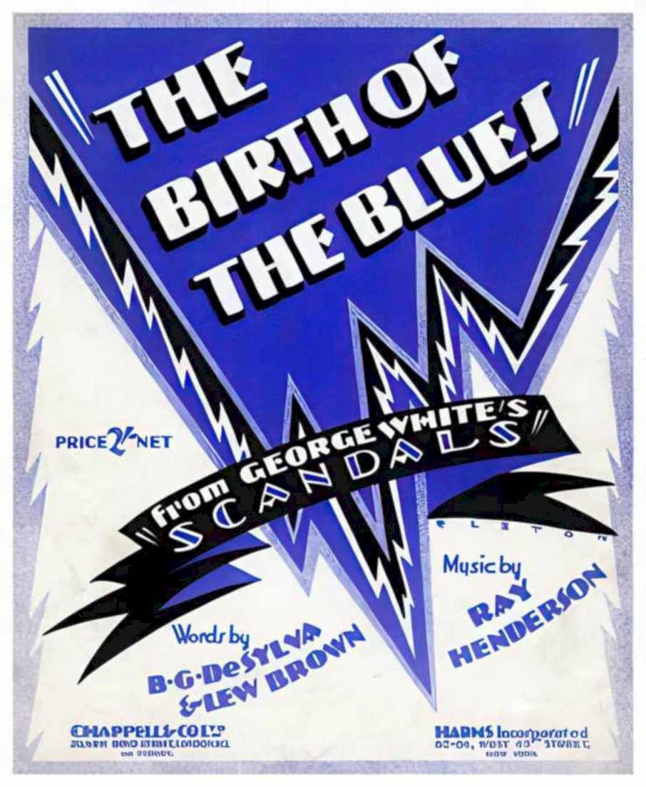 Blues Wave Poster Vintage Retro Advert Ads A4 Photo Print