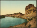 Bluffs of the Green River Vintage A4 Photo Print