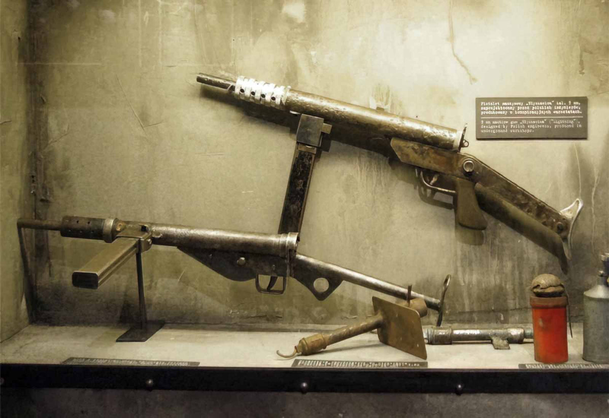 Blyskawica Submachine Gun (2) Military A4 Photo Print