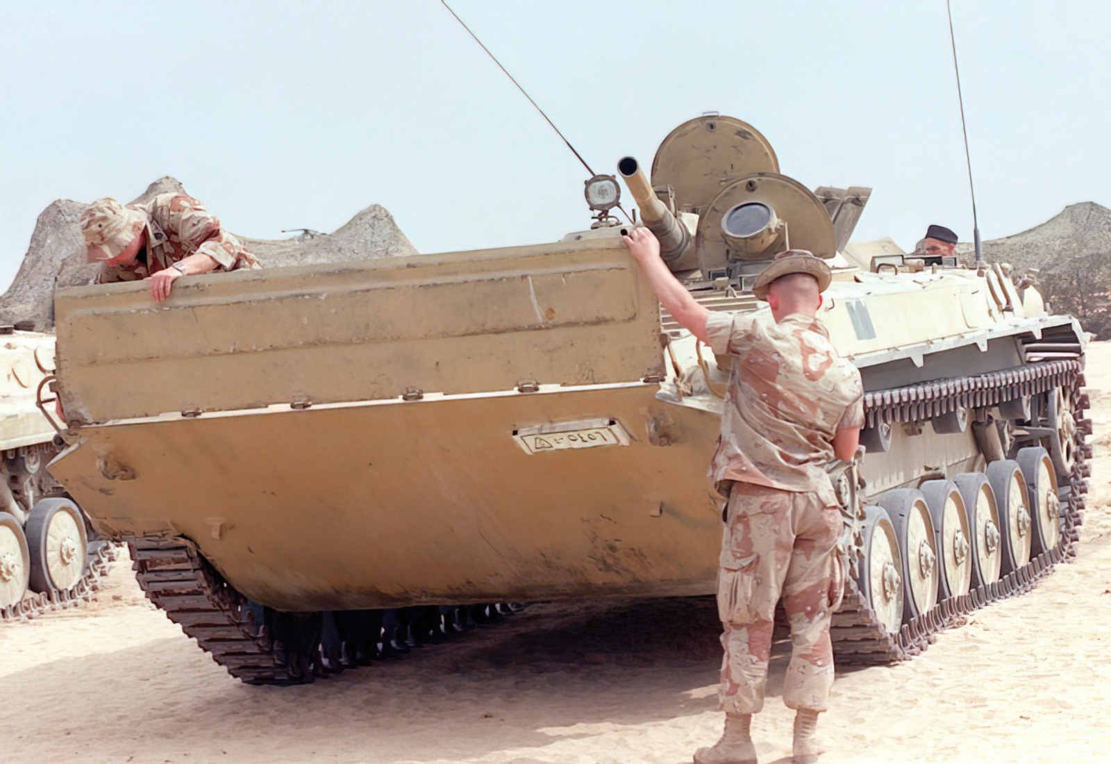 Bmp 1 Infantry Fighting Vehicle 8 (2) Military A4 Photo Print