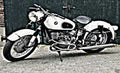 Bmw 502 motorbike A4 Photo Print