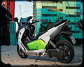 Bmw C Evolution 2 Motorbike Vintage Aged A4 Photo Print