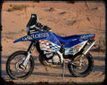 Bmw F650Rr Motorbike Vintage Aged A4 Photo Print