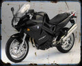 Bmw F800St 11 Motorbike Vintage Aged A4 Photo Print