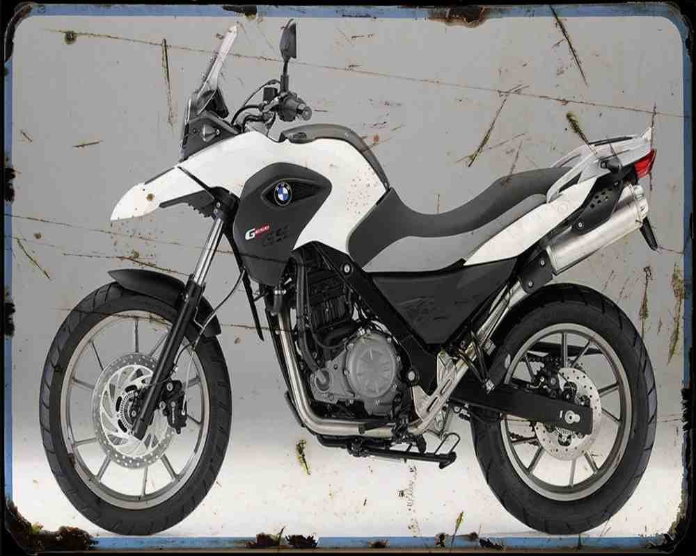 Bmw G 650Gs 11 2 Motorbike Vintage Aged A4 Photo Print