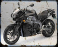 Bmw K 1300 R Dynamic Se 11 Motorbike Vintage Aged A4 Photo Print