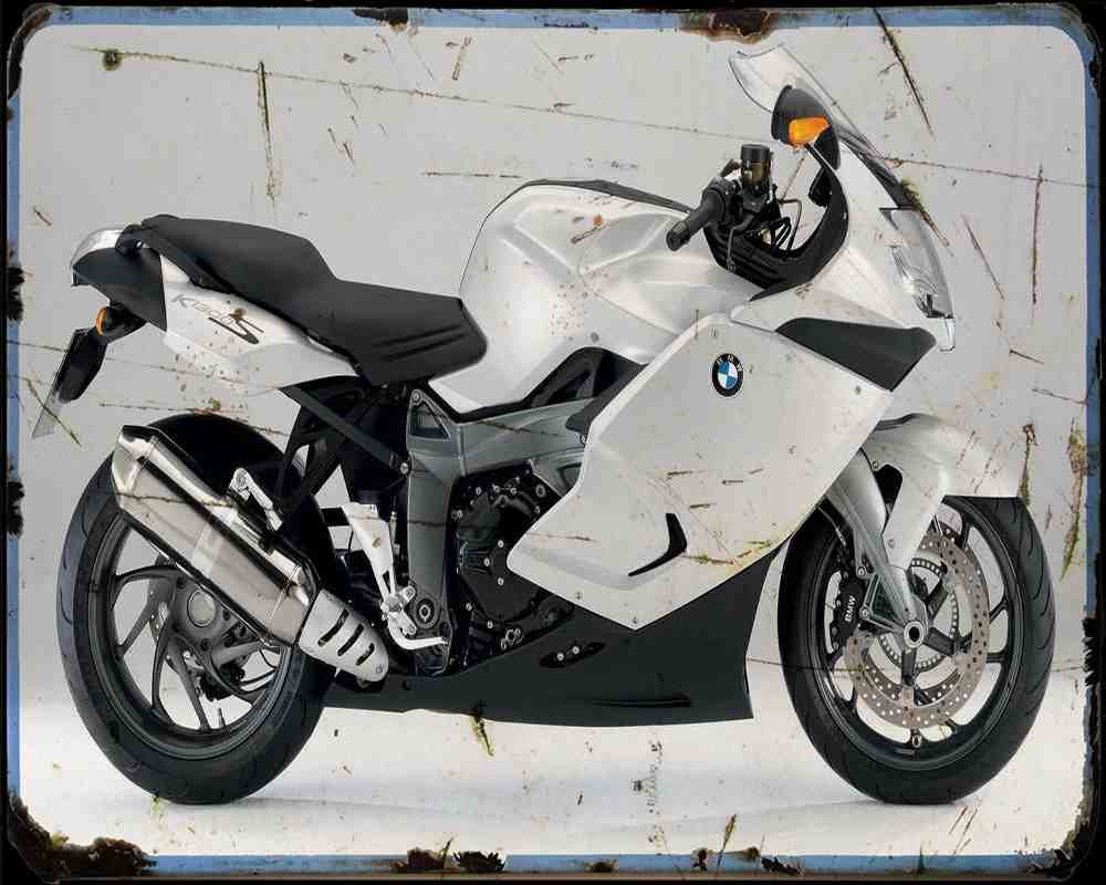 Bmw K 1300S 10 1 Motorbike Vintage Aged A4 Photo Print