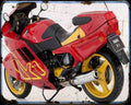 Bmw K1 1 Motorbike Vintage Aged A4 Photo Print