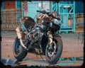 Bmw K1200R Se 3 Motorbike Vintage Aged A4 Photo Print