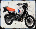 Bmw Kit R120 Motorbike Vintage Aged A4 Photo Print