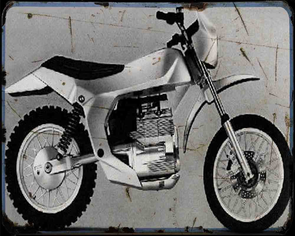 Bmw Modulo Motorbike Vintage Aged A4 Photo Print