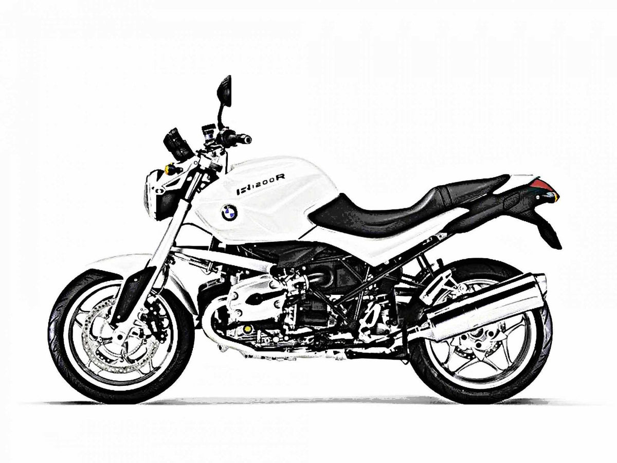 Bmw Motorcycle 2012 2013 motorbike A4 Photo Print