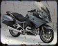 Bmw R 1200Rt 14 5 Motorbike Vintage Aged A4 Photo Print